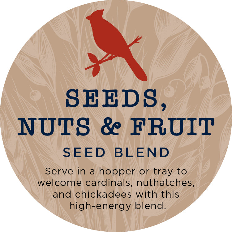 Seeds, Nuts, and Fruit - five pound bag