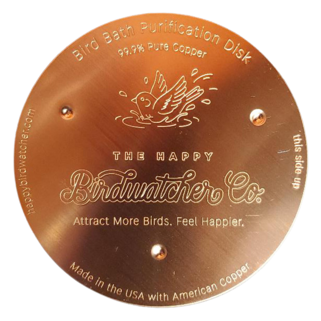 Pure Copper Bird Bath Disc