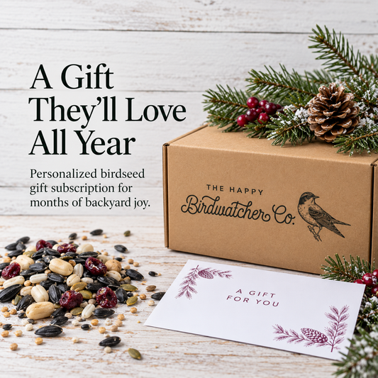 Personalized Birdseed Gift Subscription