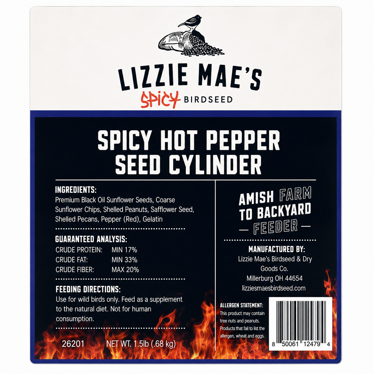 Lizzie Mae's Seed Cylinders