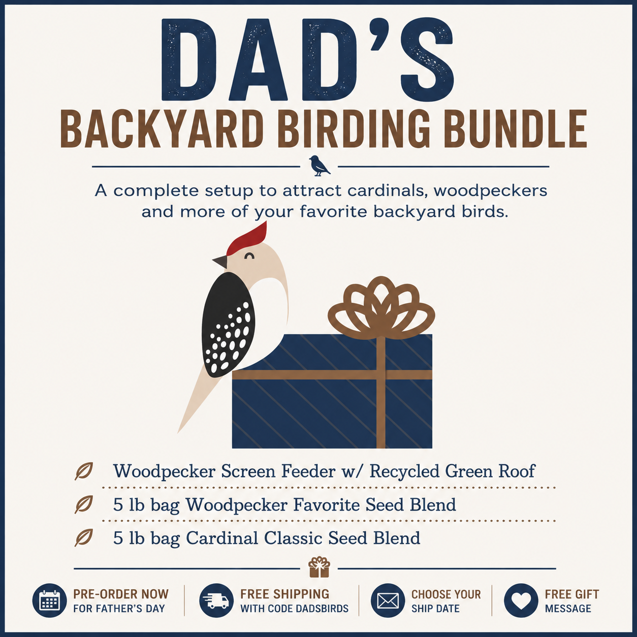 Dad’s Backyard Birding Bundle