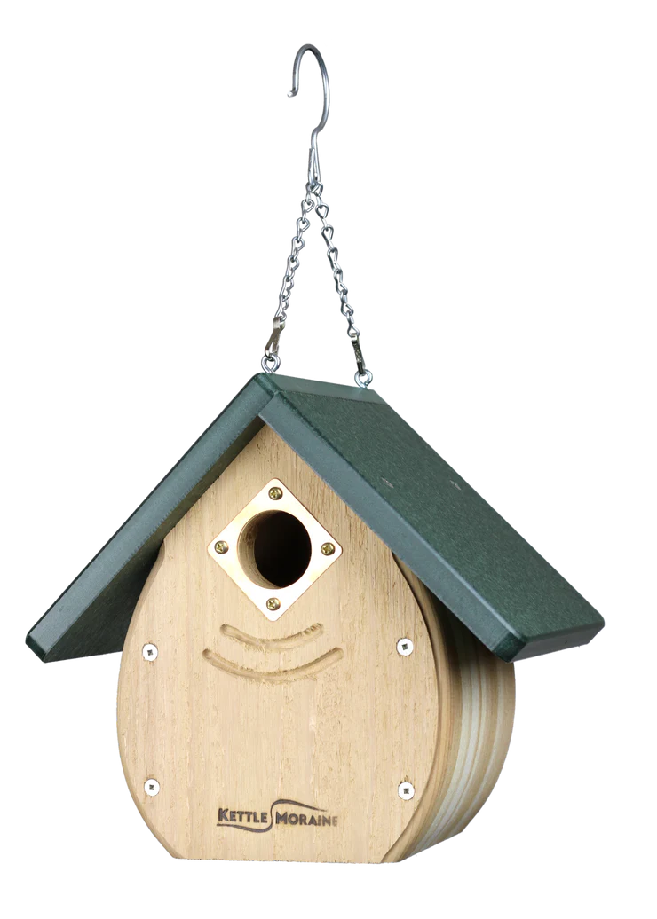 Teardrop Hanging Nest Box for Bluebirds