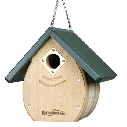 Teardrop Hanging Nest Box for Bluebirds