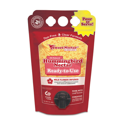 Sweet-Nectar™ Ready-to-Use Hummingbird Nectar