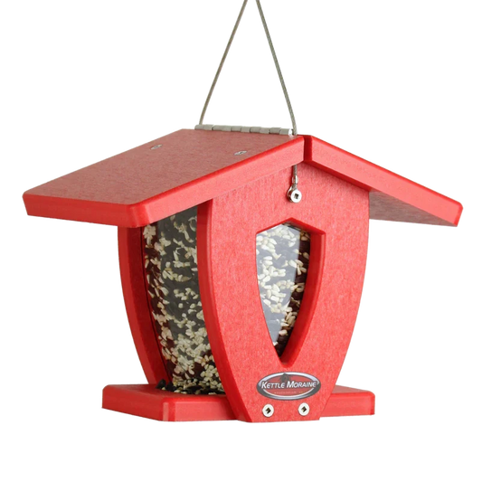 Recycled Mini-Moraine Hopper Feeder (choice of color)