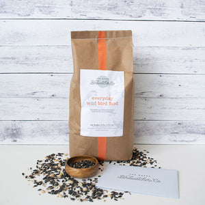 Bag of customized birdseed